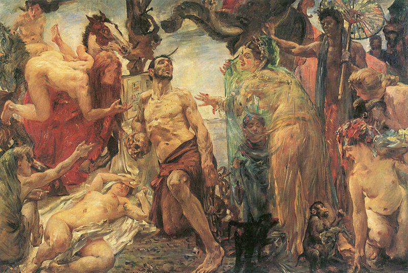 Lovis Corinth Versuchung des heiligen Antonius